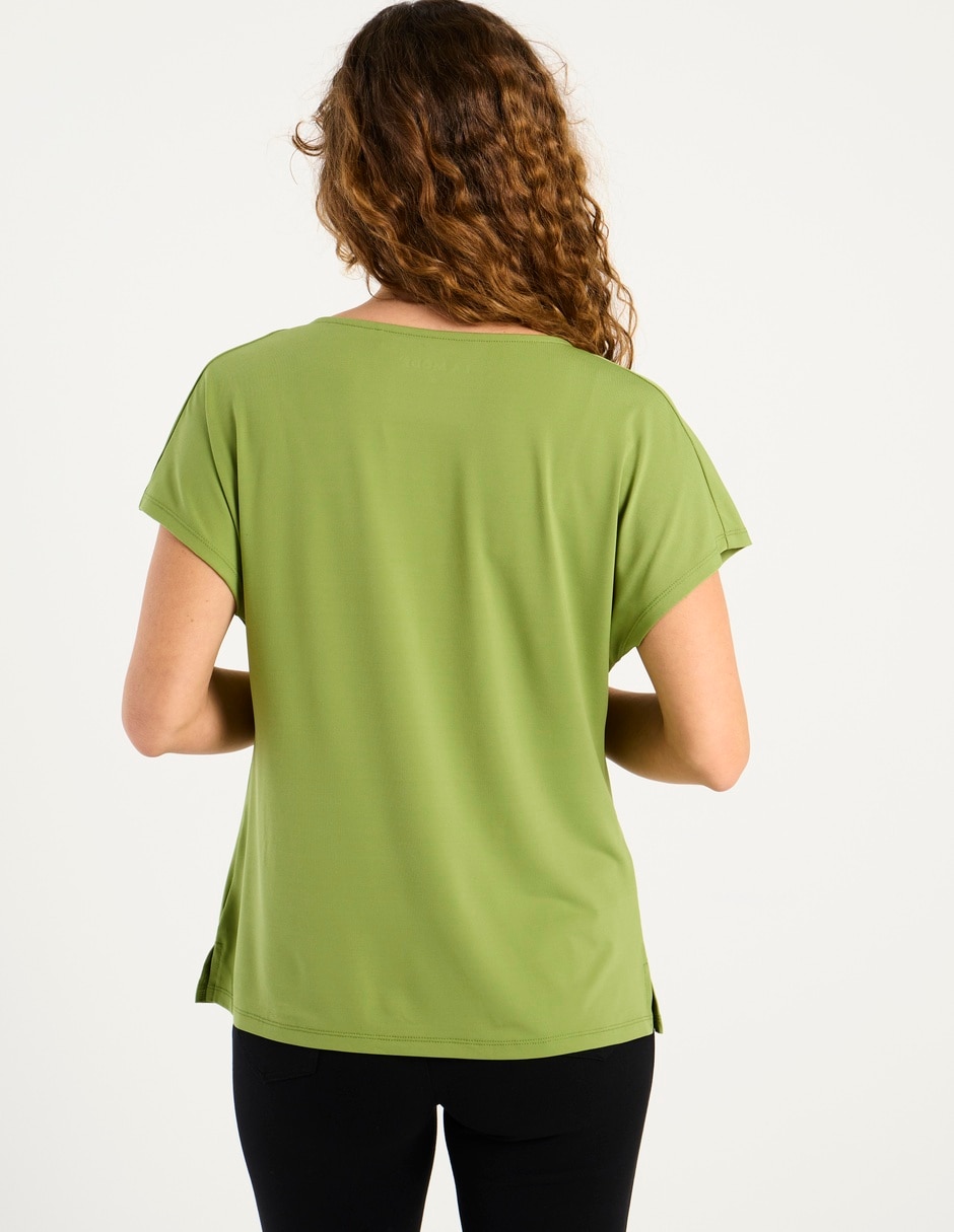 Blusa manga corta para mujer 6