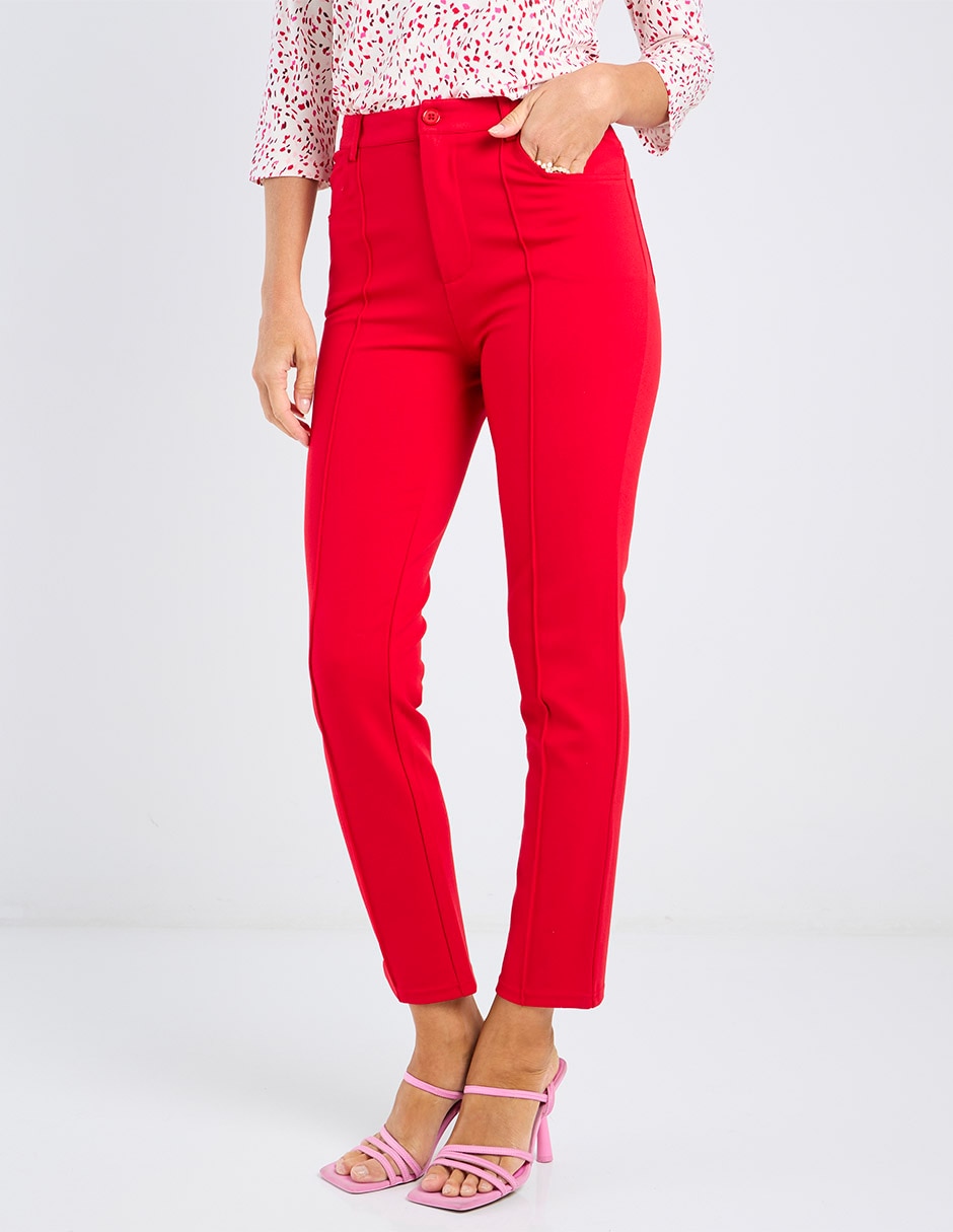 Pantalón capri slim para mujer Pantalón capri slim para mujer