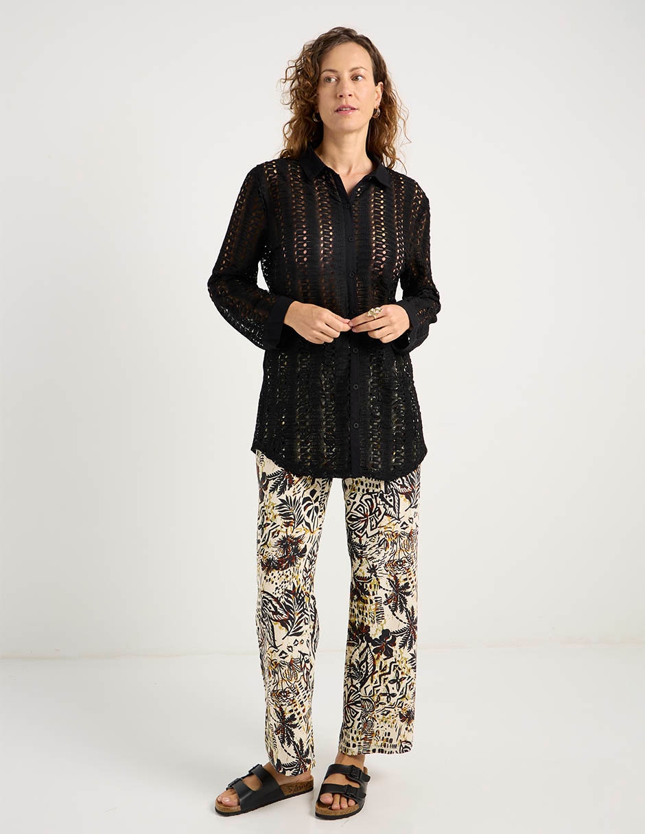 Pantalón easy pant straight para mujer 2