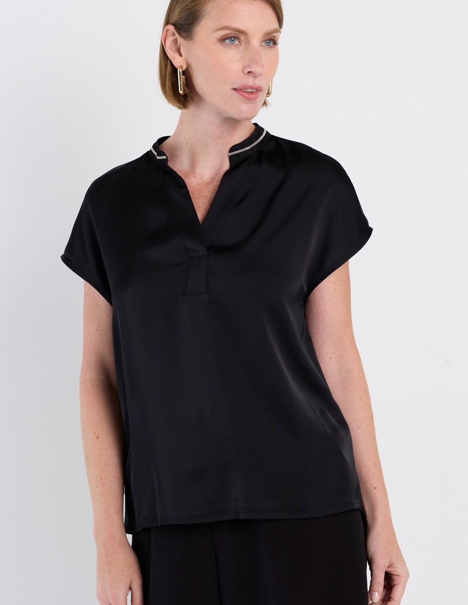 Blusa manga corta para mujer Blusa manga corta para mujer