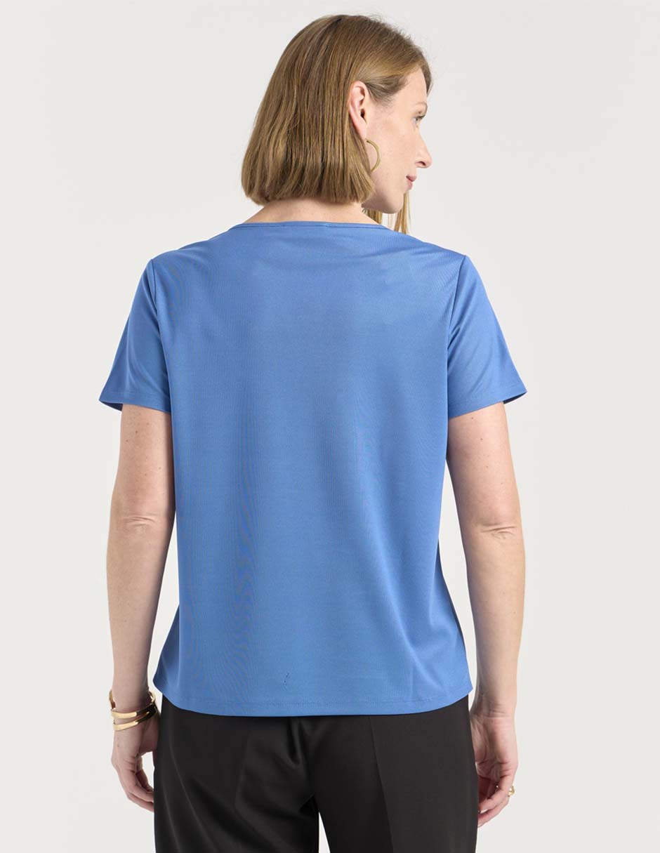 Blusa manga corta para mujer 2