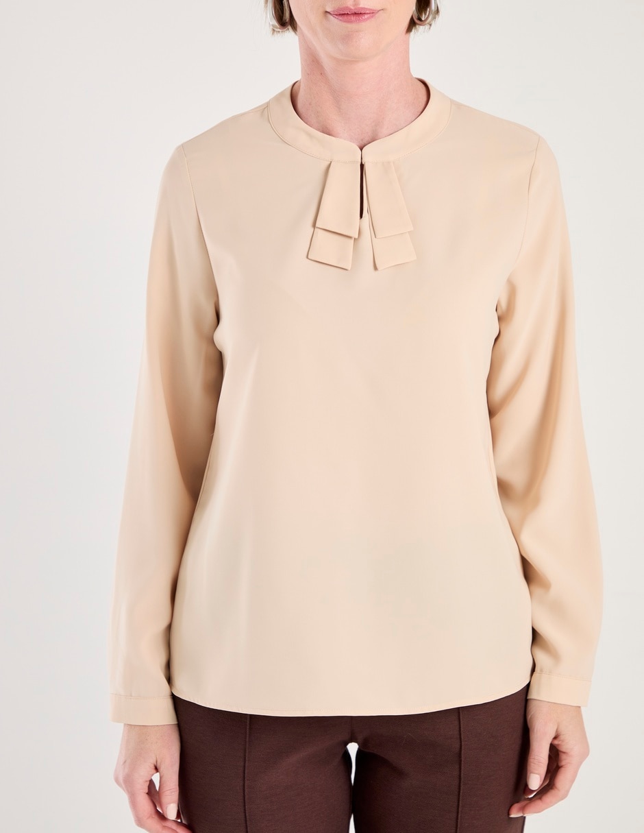 Blusa manga larga para mujer 5