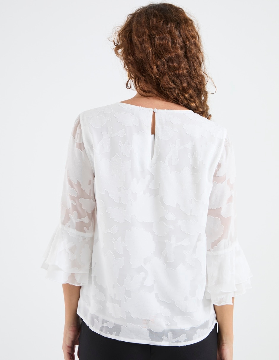 Blusa manga 3/4 para mujer 2
