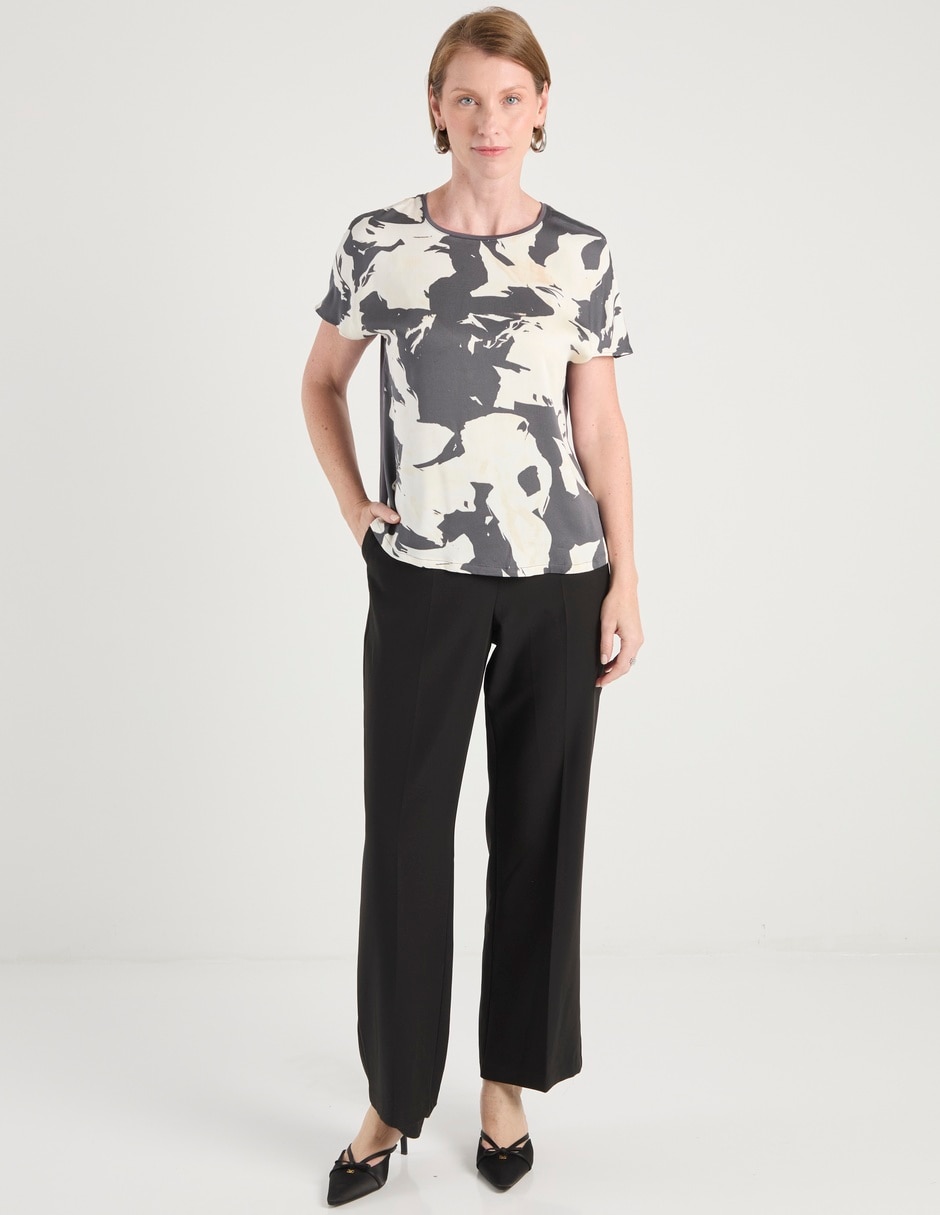 Blusa manga corta para mujer 3