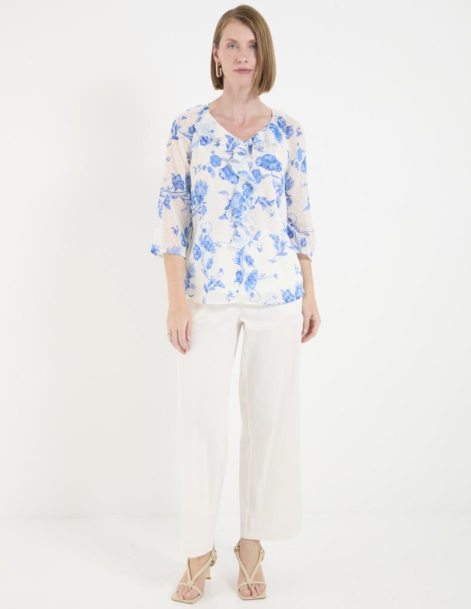 Blusa manga 3/4 para mujer 3