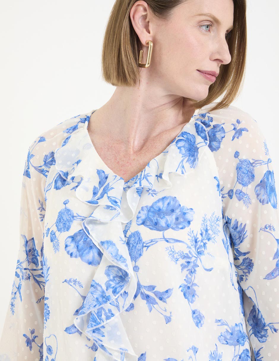 Blusa manga 3/4 para mujer 4