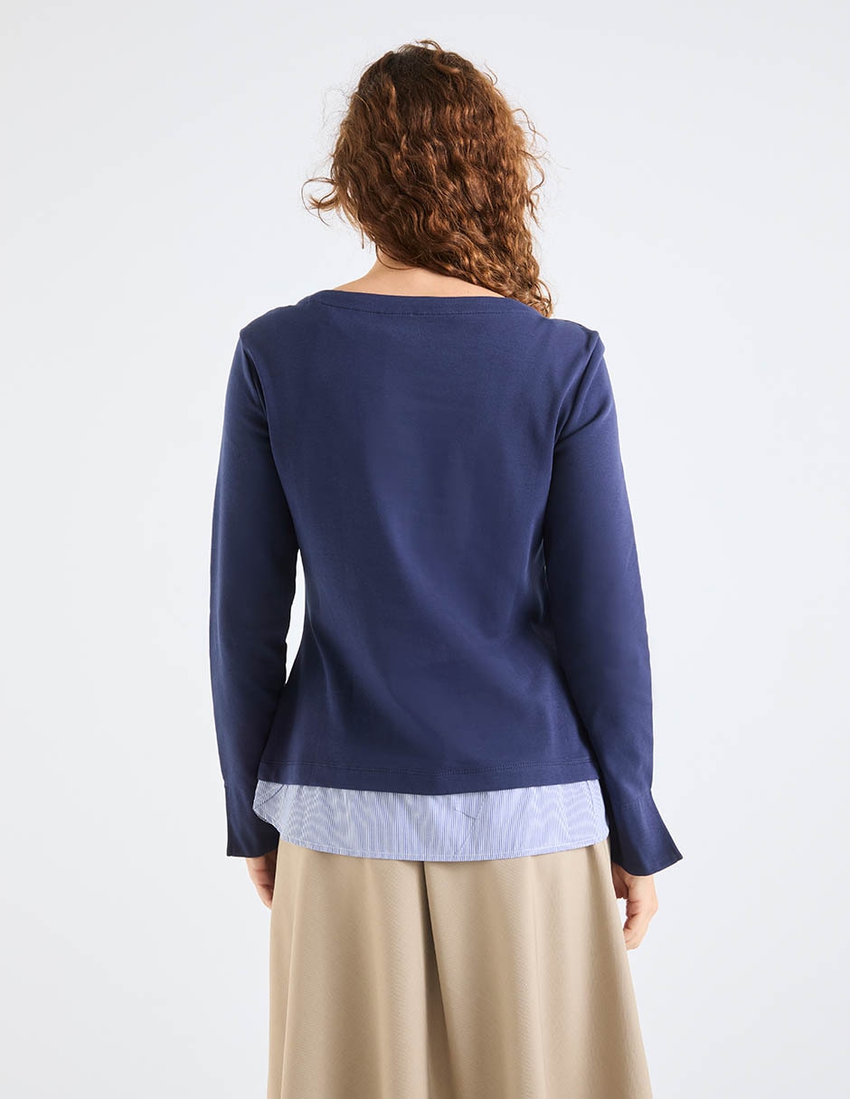 Blusa manga larga para mujer 2