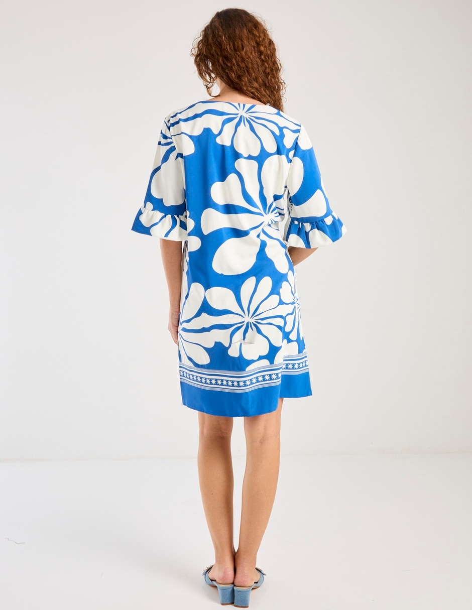 Vestido a la rodilla casual para mujer 2