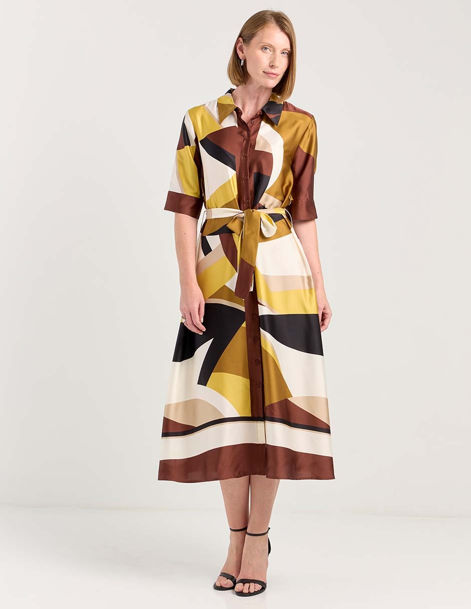 Vestido midi casual para mujer 3