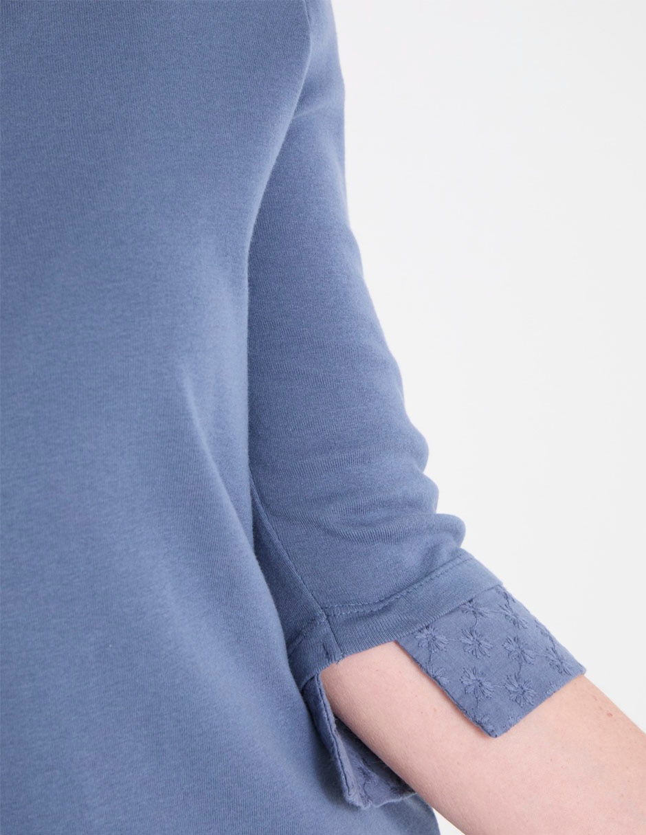 Blusa manga 3/4 para mujer 5