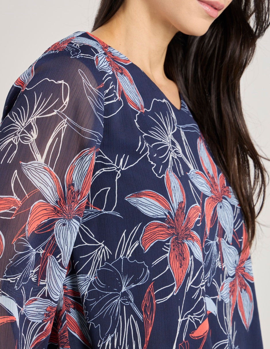 Blusa manga 3/4 para mujer 4
