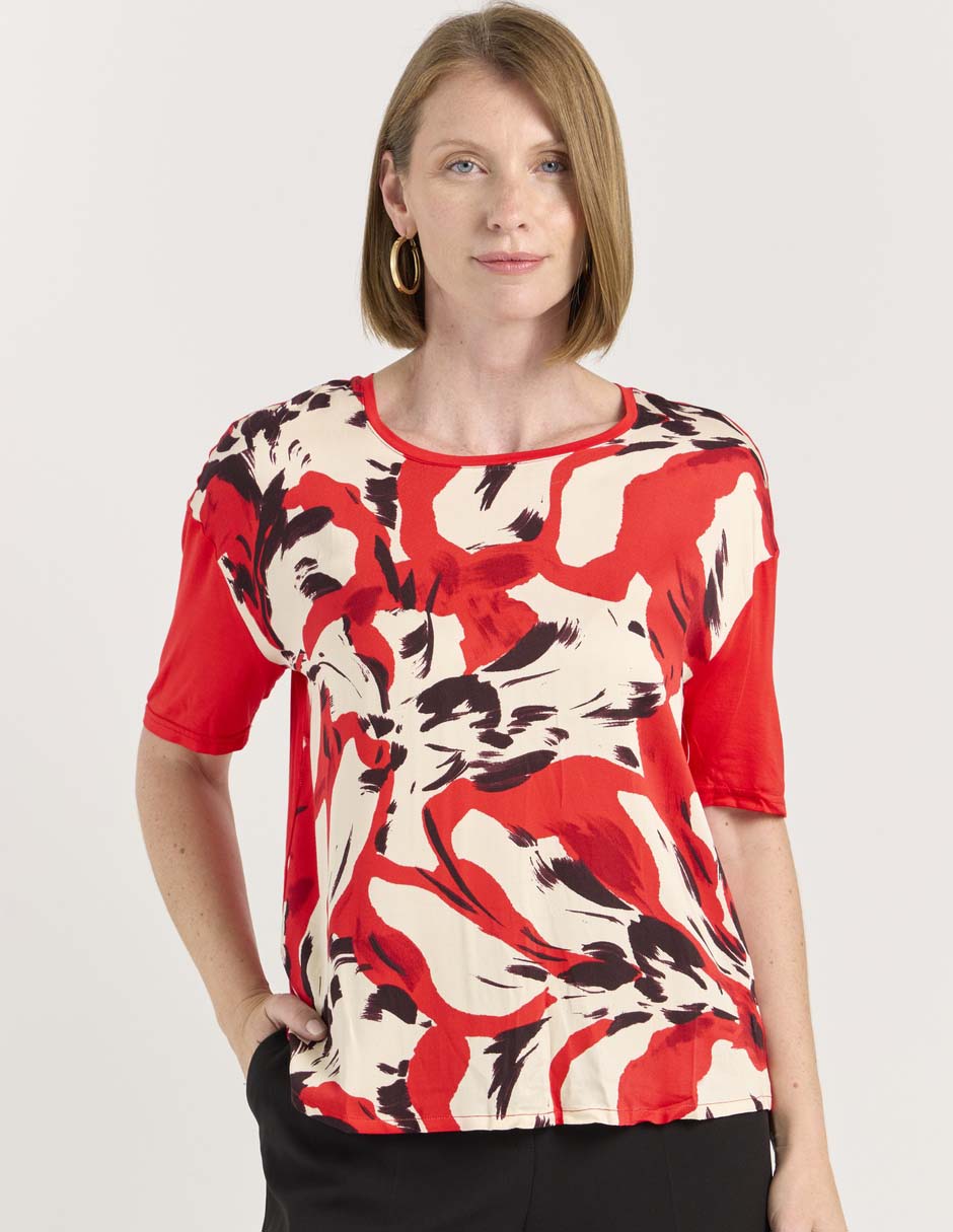 Blusa manga al codo para mujer Blusa manga al codo para mujer