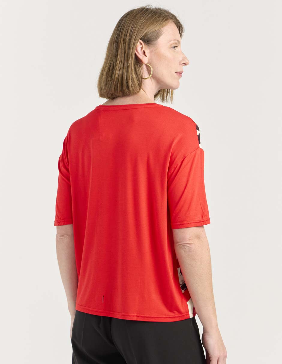 Blusa manga al codo para mujer 2