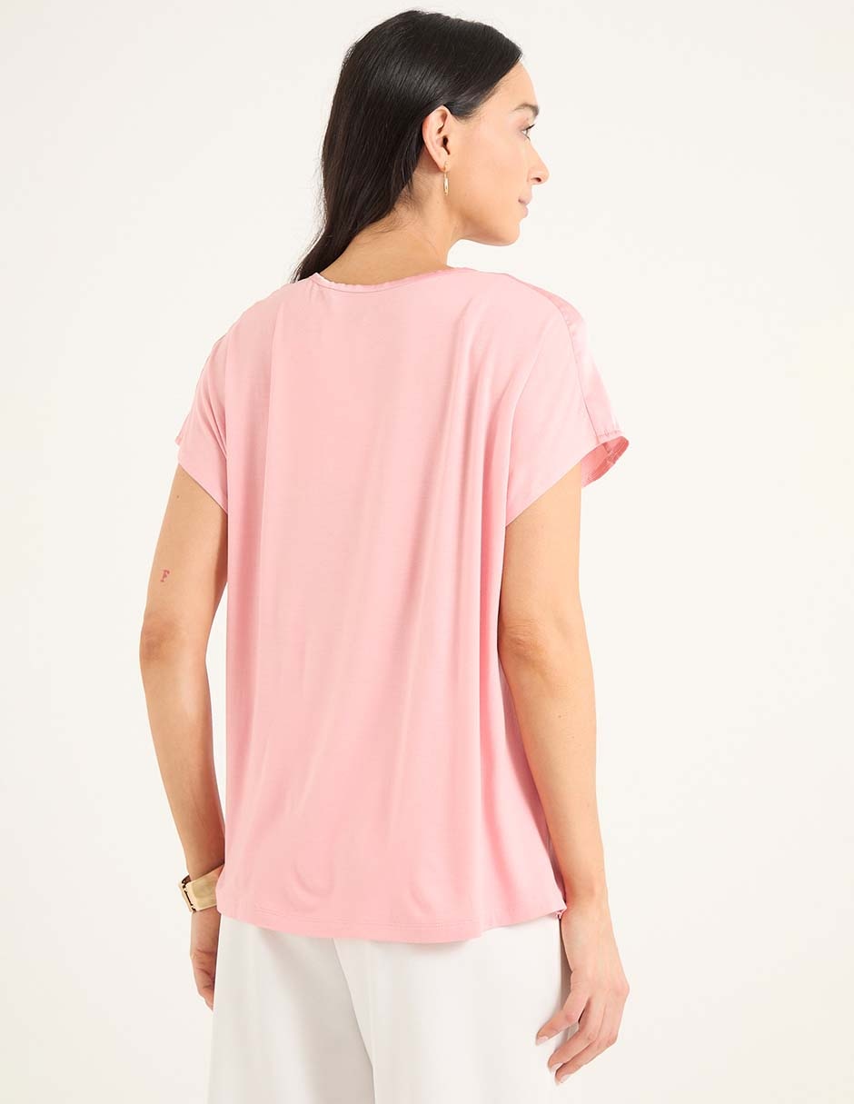 Blusa manga corta para mujer 2