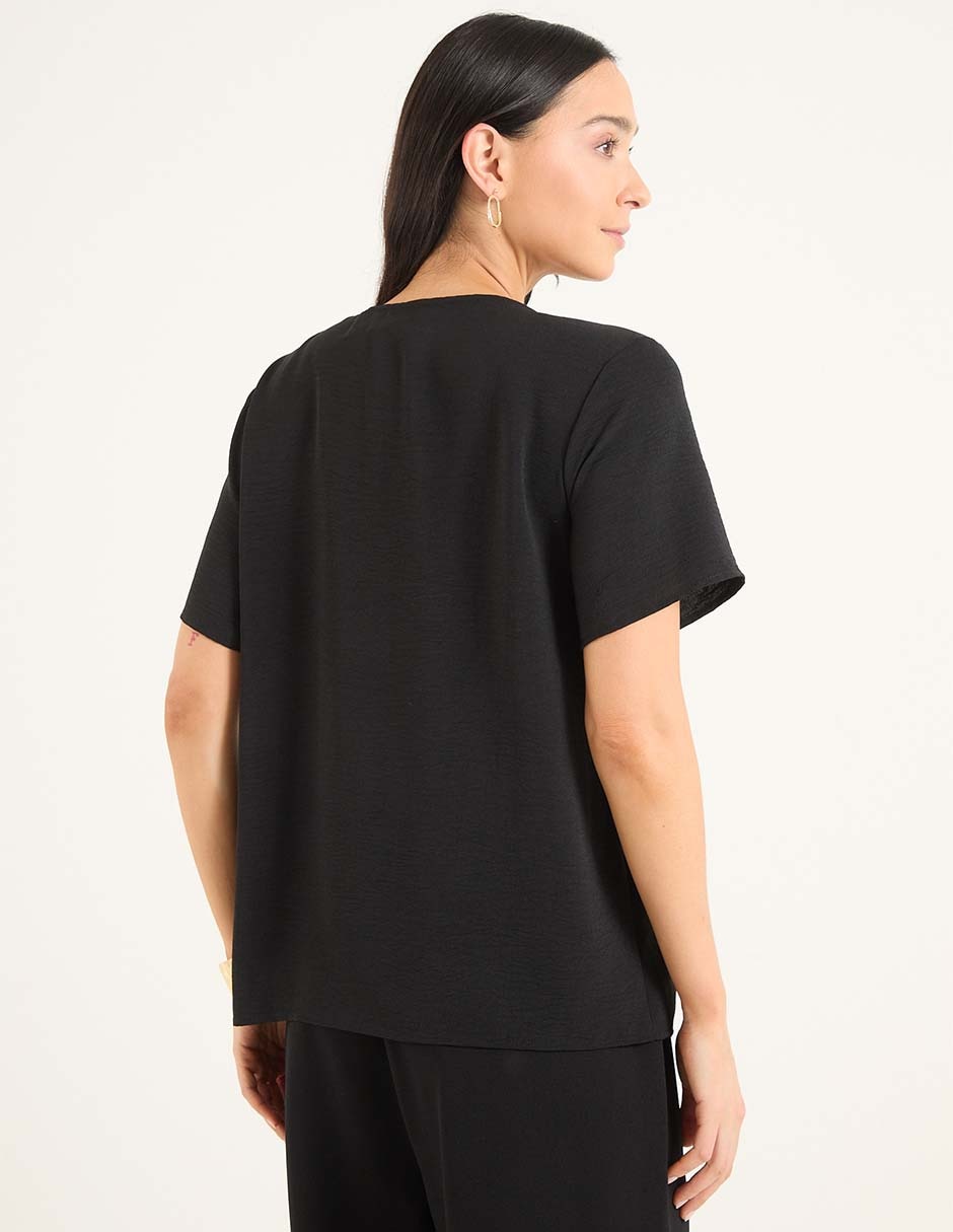 Blusa manga corta para mujer 2