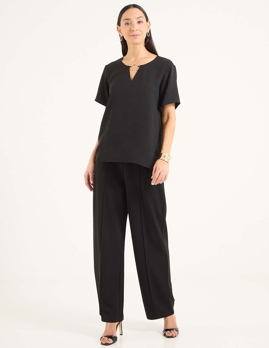 Blusa manga corta para mujer 3