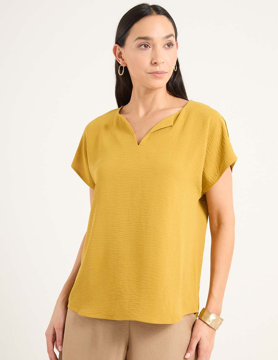 Blusa manga corta para mujer Blusa manga corta para mujer