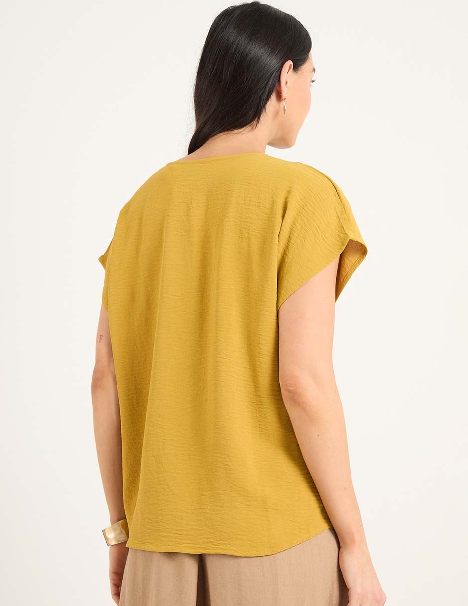 Blusa manga corta para mujer 2