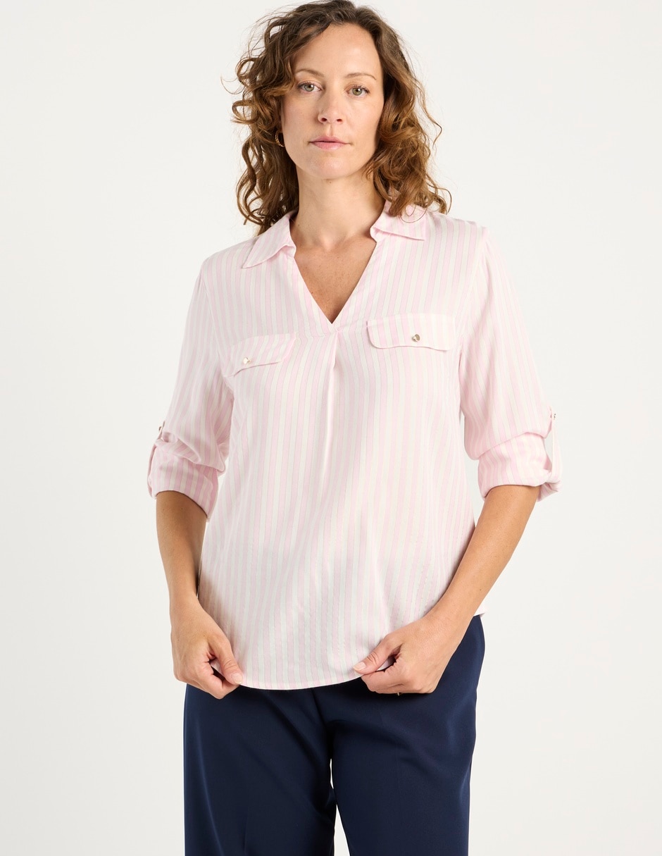 Blusa La Mode manga larga para mujer 2