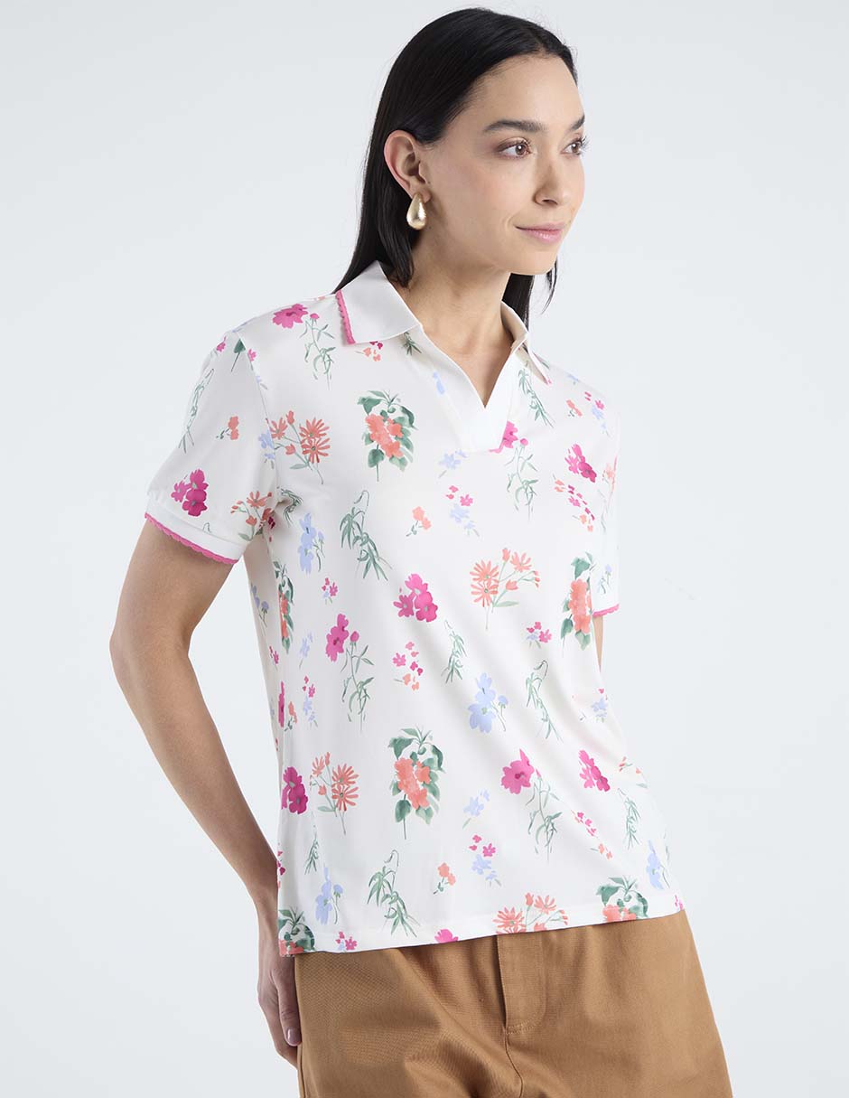 Blusa manga corta para mujer 2