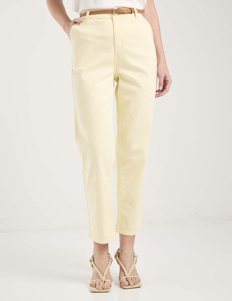 Pantalón chino slim para mujer Pantalón chino slim para mujer