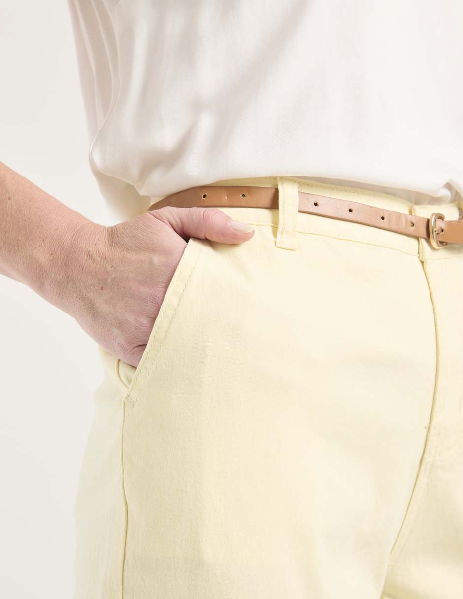 Pantalón chino slim para mujer 4