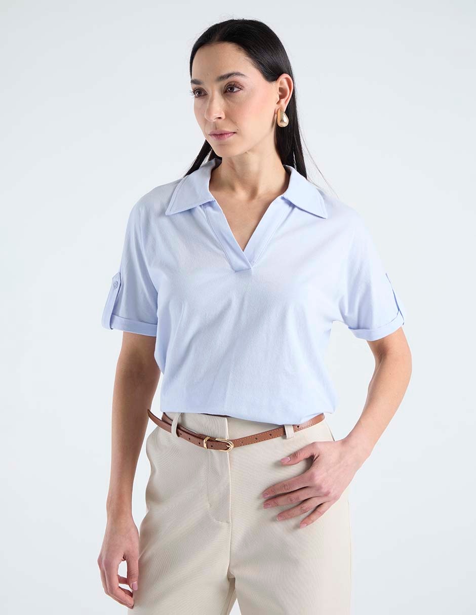 Blusa manga corta para mujer Blusa manga corta para mujer