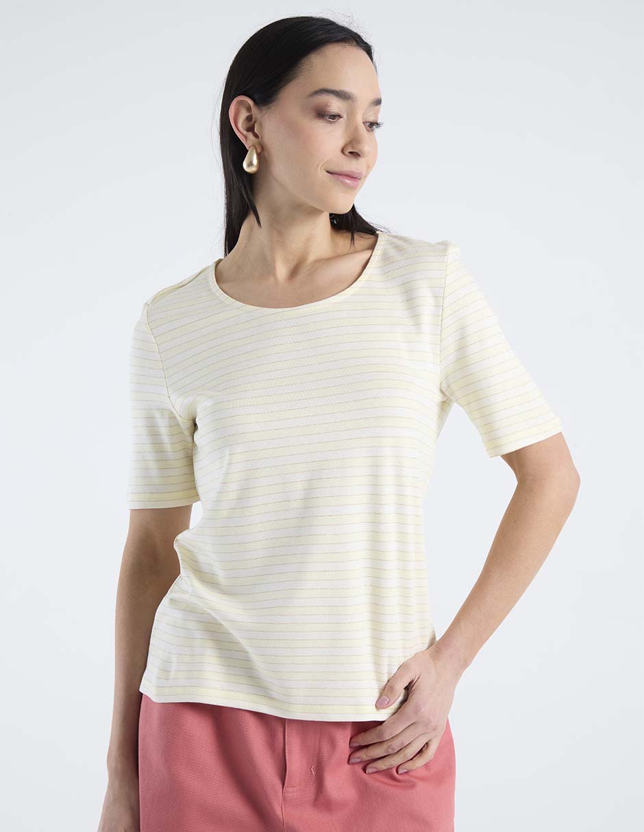Blusa manga corta para mujer 2