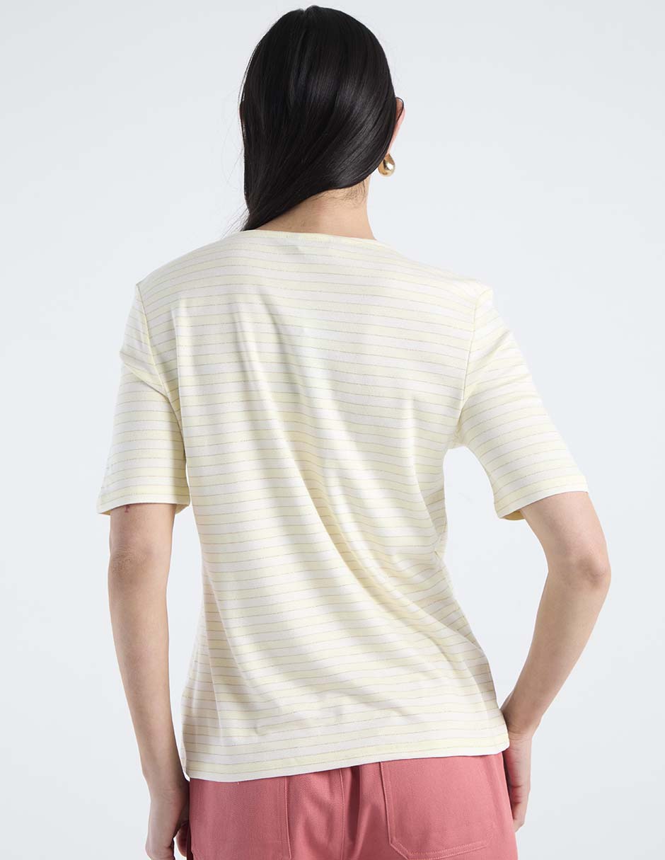 Blusa manga corta para mujer 6