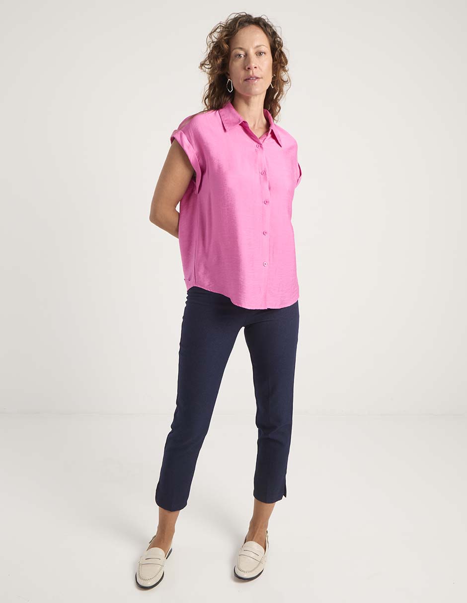Blusa manga corta para mujer 2