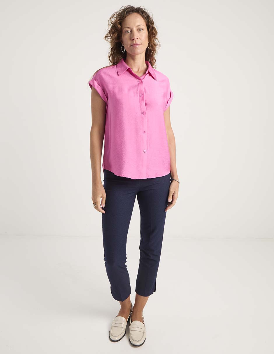 Blusa manga corta para mujer 3