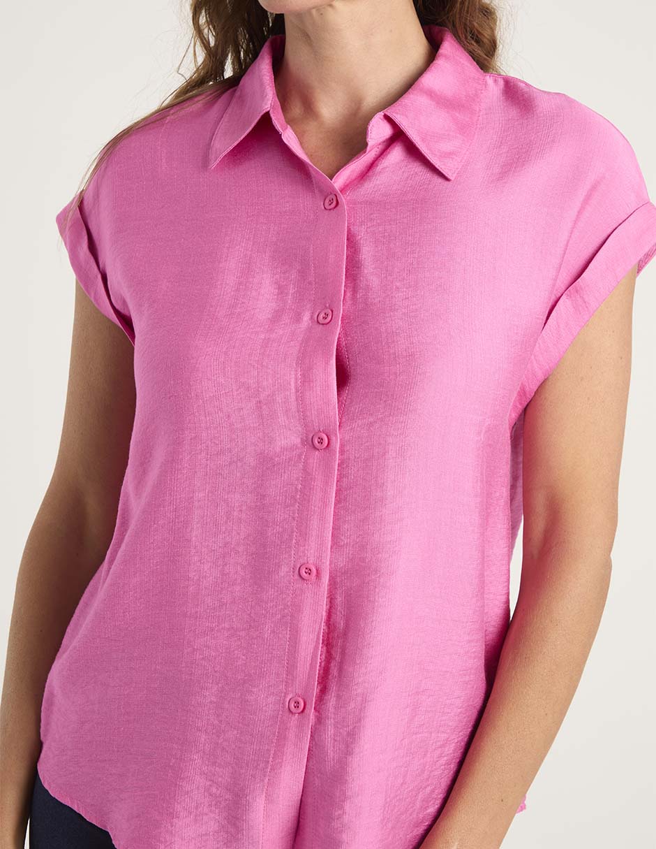 Blusa manga corta para mujer 5