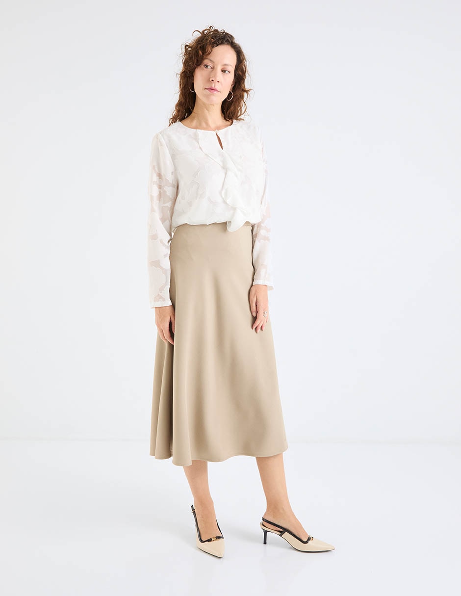 Blusa manga larga para mujer 3