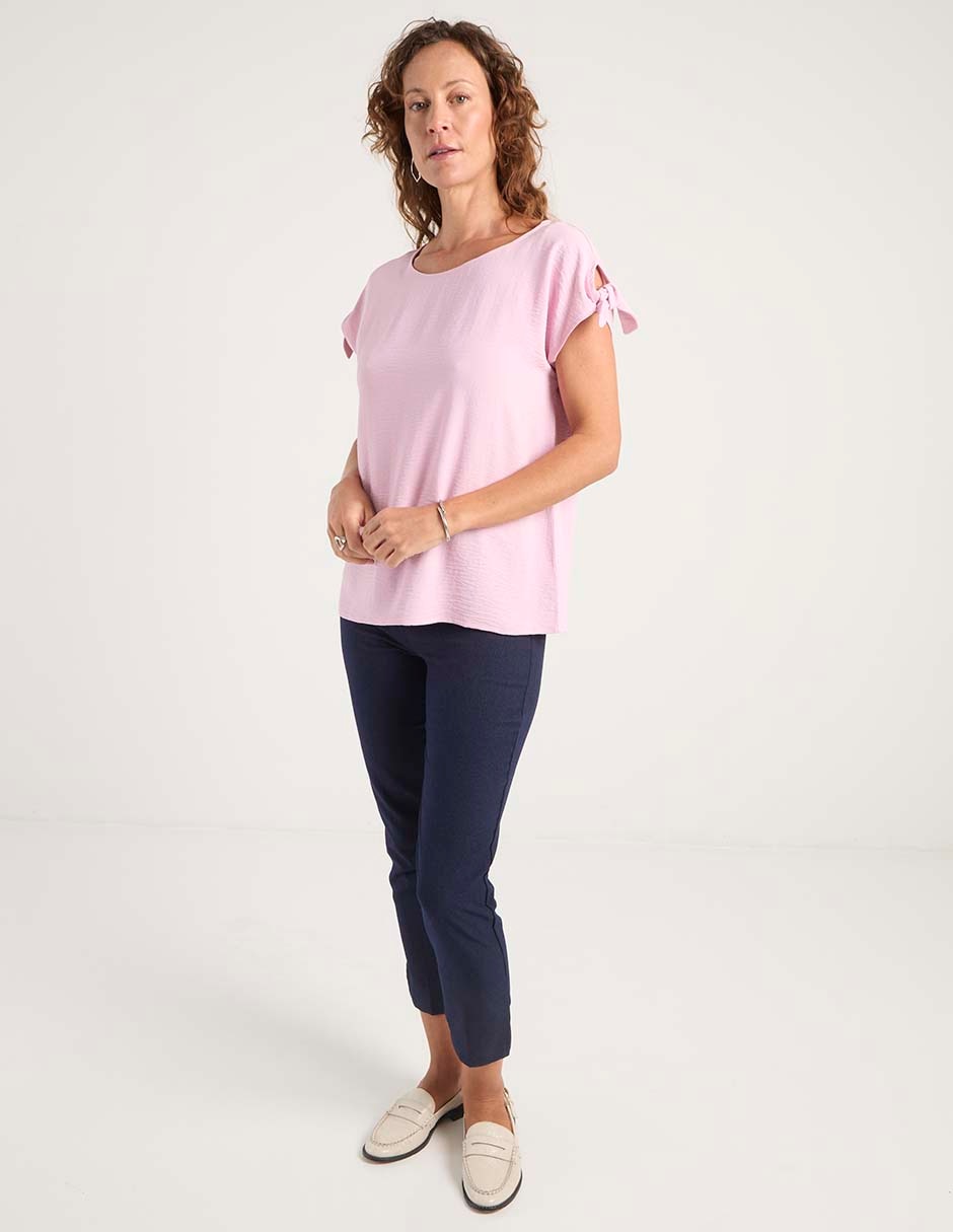 Blusa manga corta para mujer 3