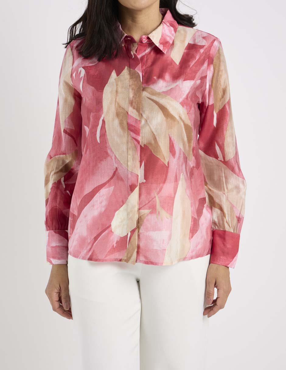 Blusa manga larga para mujer 7