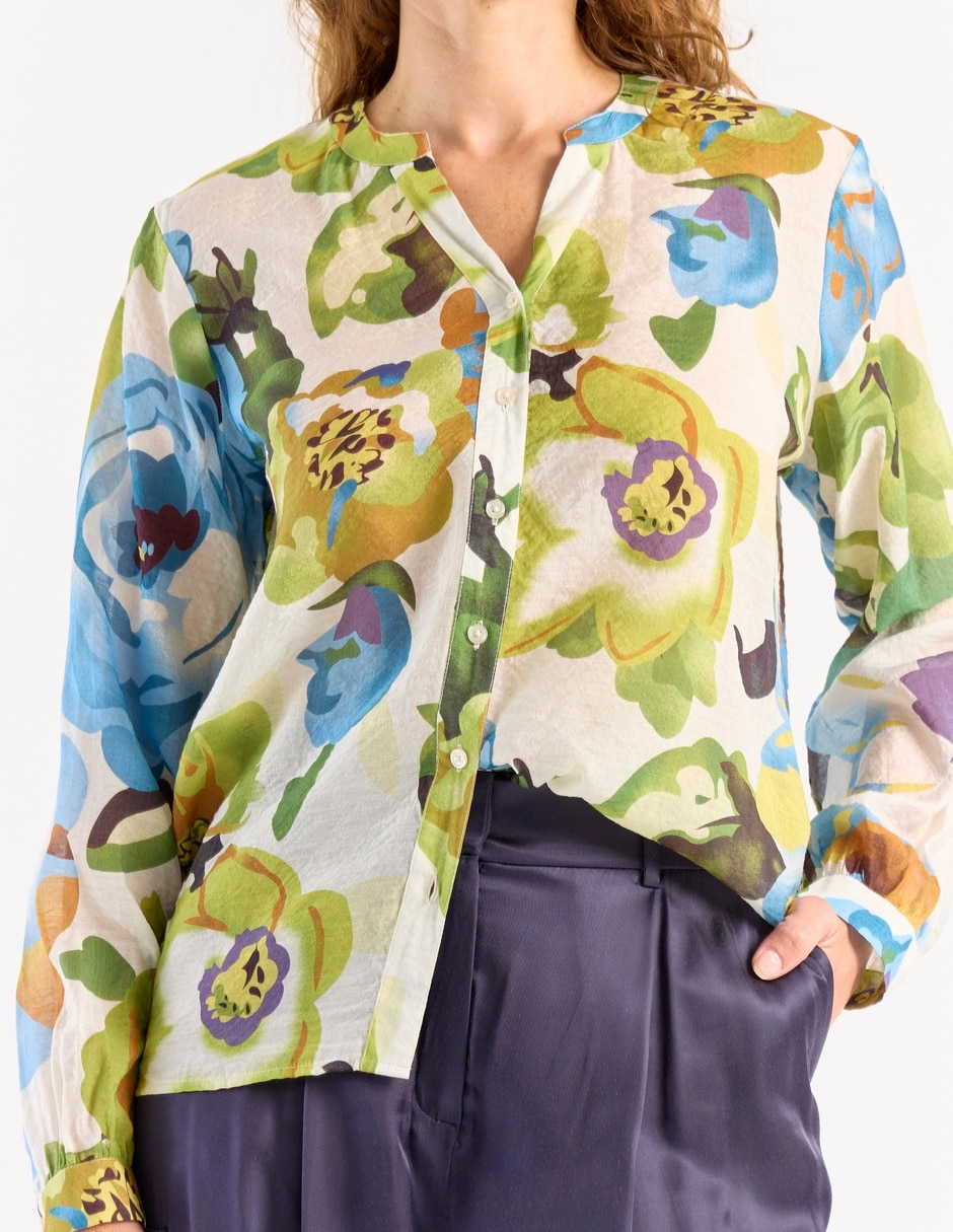 Blusa La Mode manga larga para mujer 4