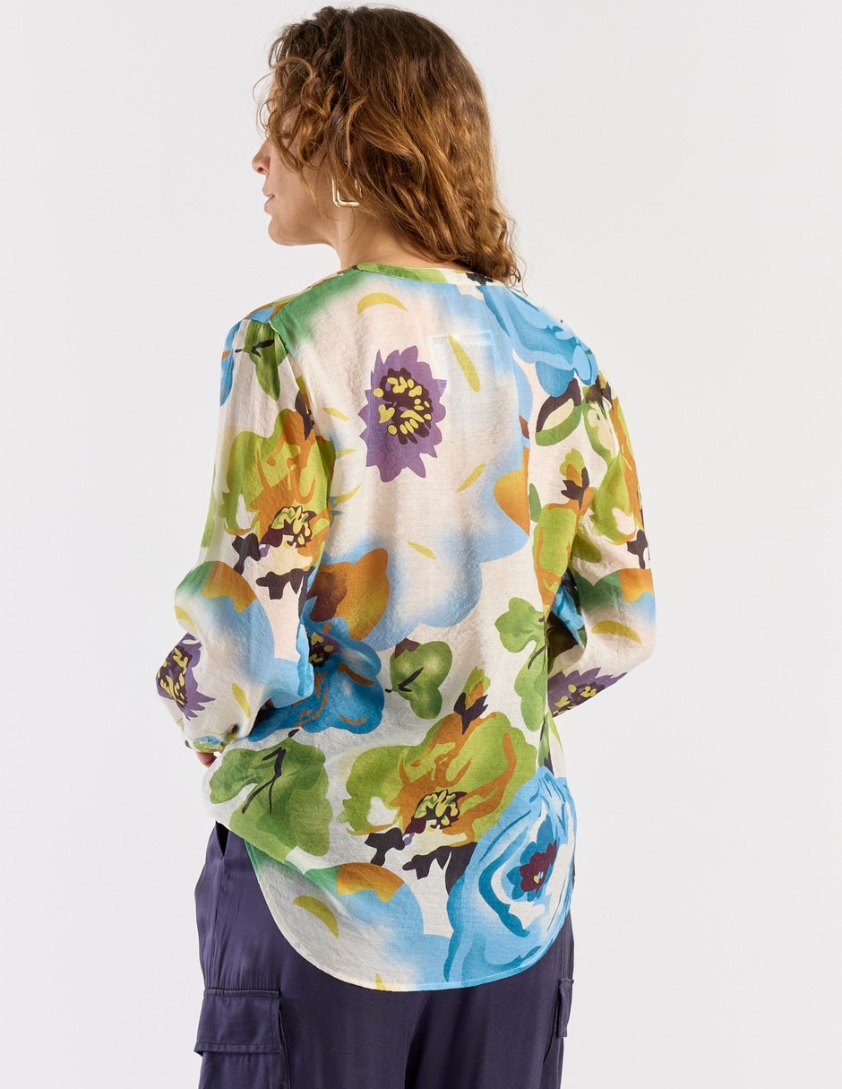 Blusa La Mode manga larga para mujer 6