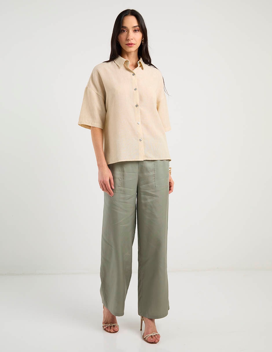 Pantalón amplio para mujer