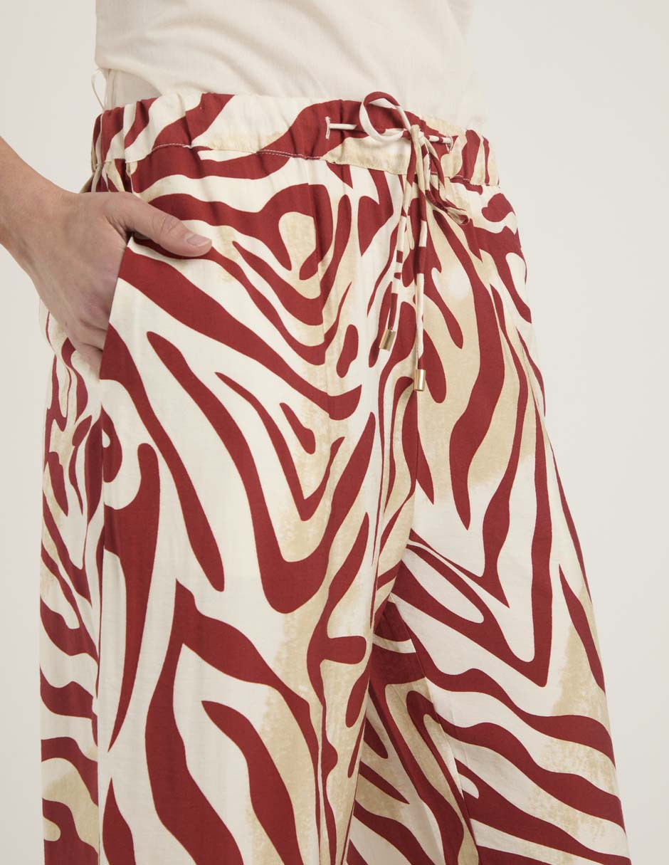 Pantalón relaxed amplio para mujer 4