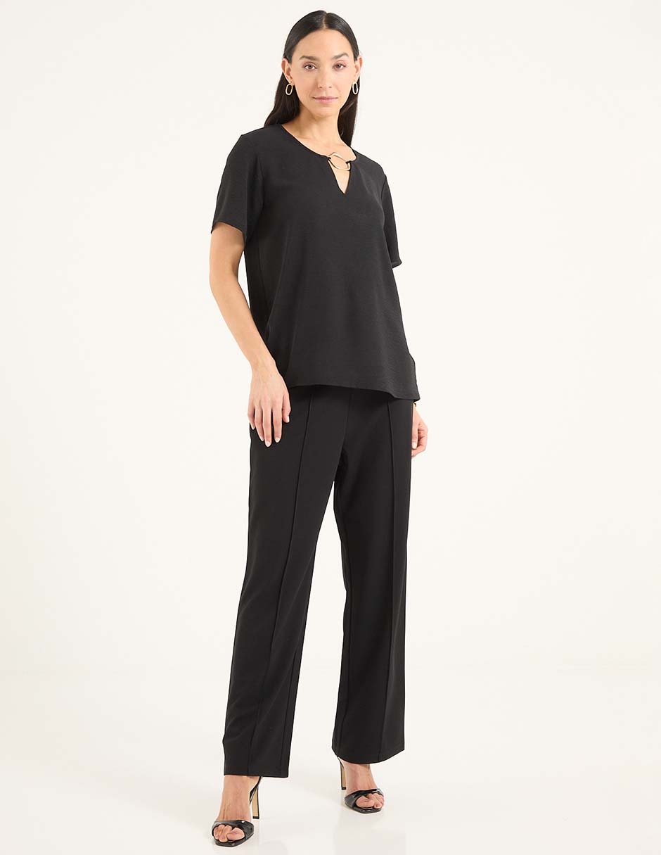 Pantalón relaxed amplio para mujer 3