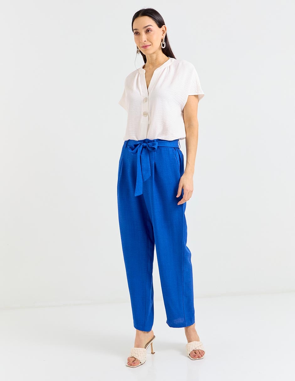 Blusa manga corta para mujer 3