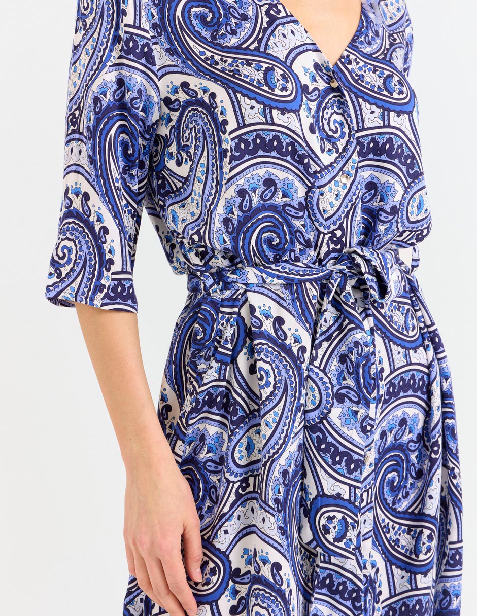 Vestido a la rodilla casual para mujer 4