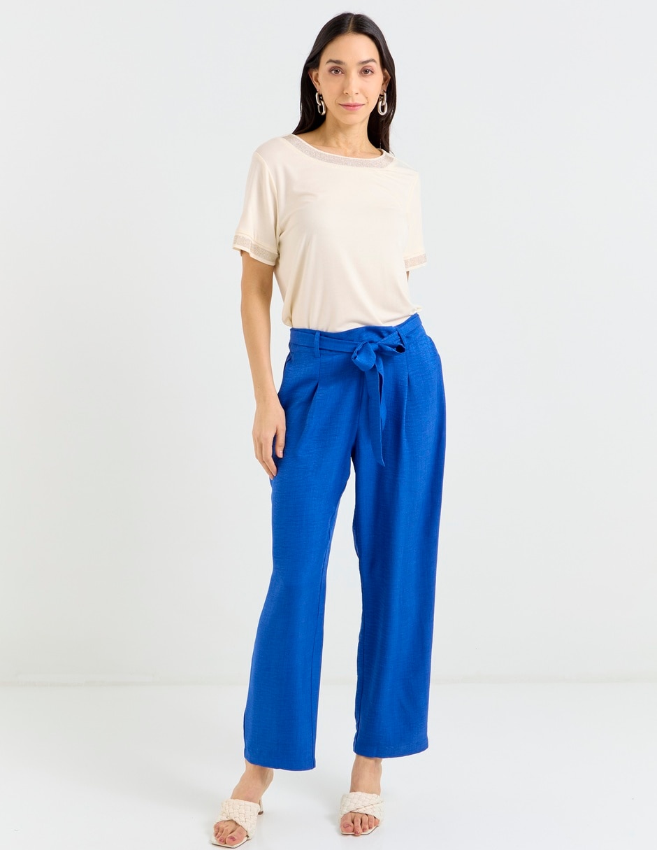 Blusa manga corta para mujer 3
