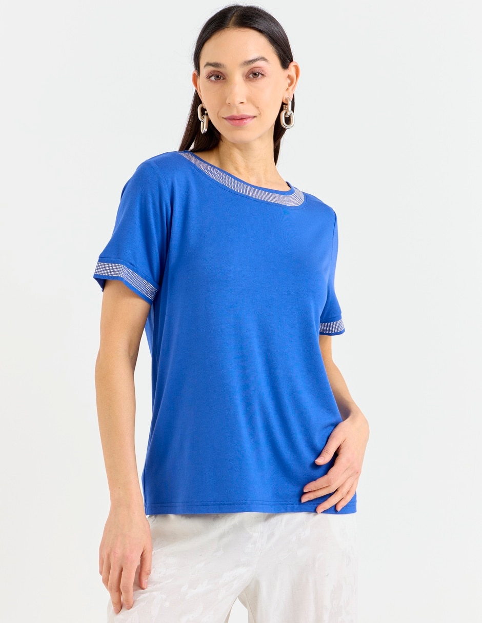Blusa manga corta para mujer Blusa manga corta para mujer