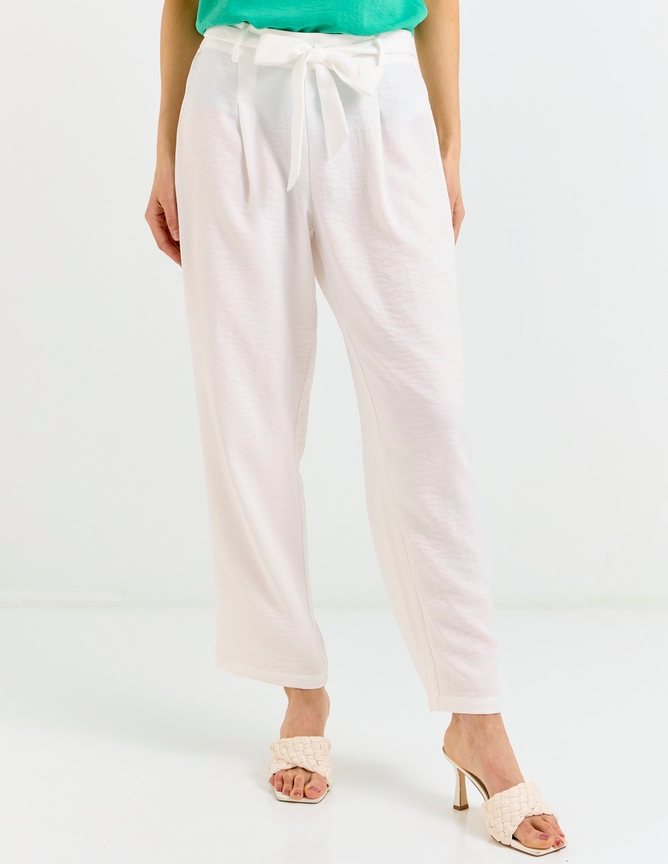 Pantalón relaxed regular para mujer