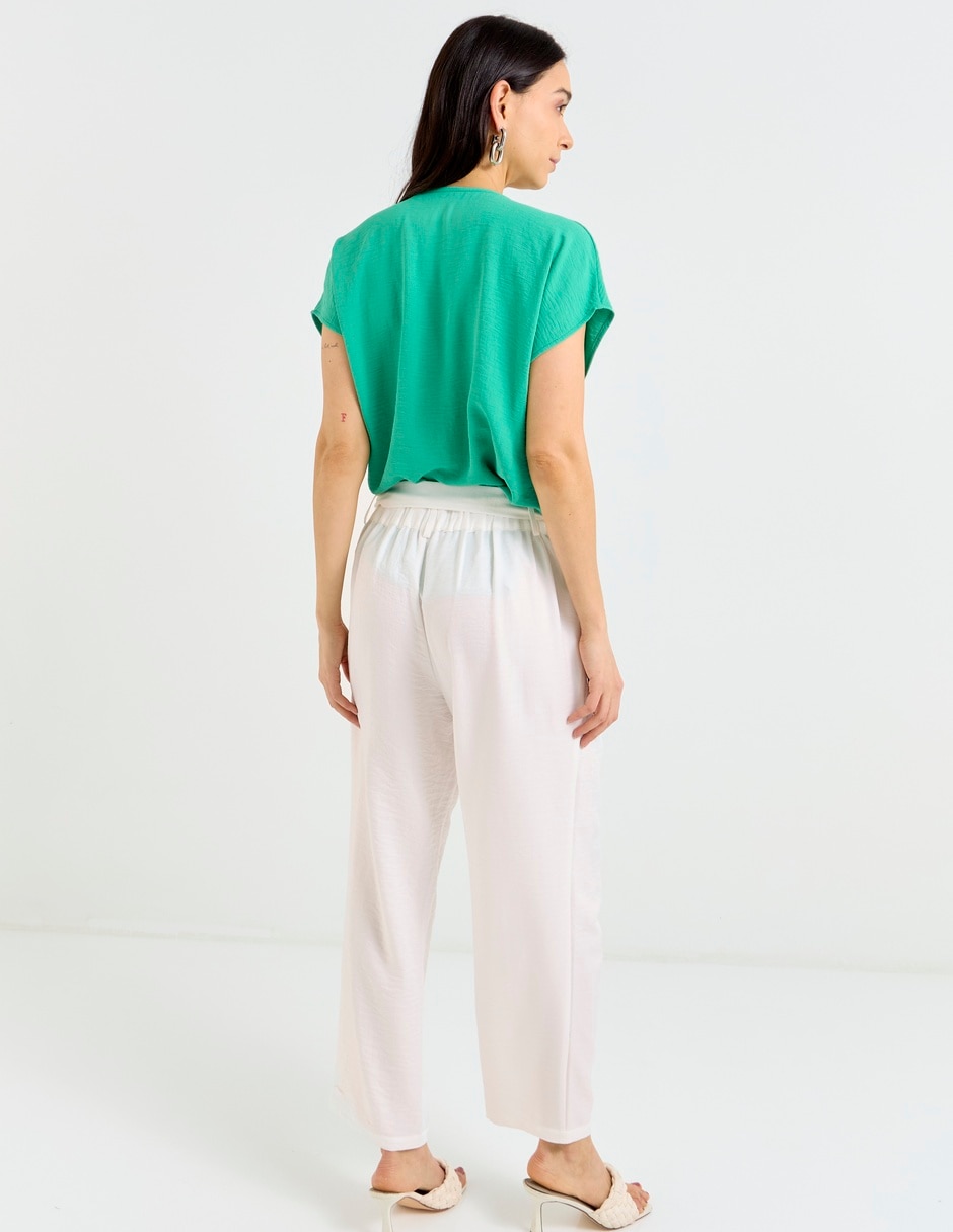Pantalón relaxed regular para mujer 2