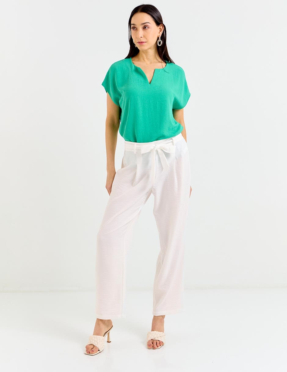 Pantalón relaxed regular para mujer 3