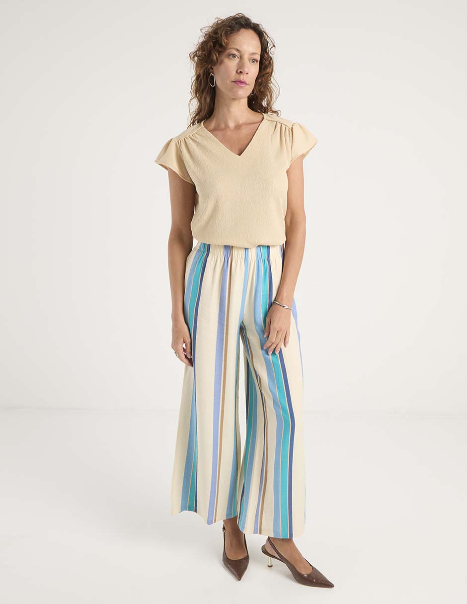 Blusa manga corta para mujer 2