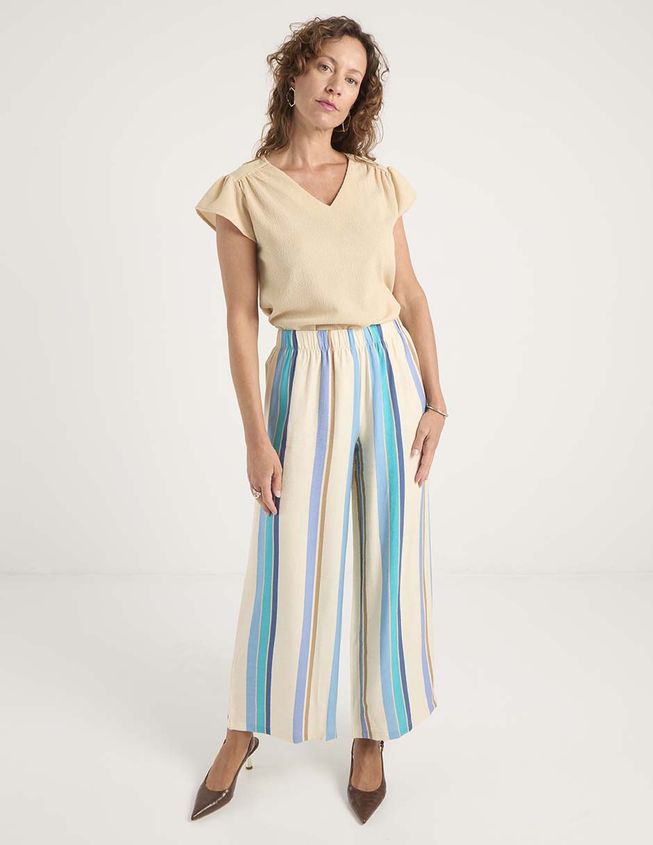 Blusa manga corta para mujer 3
