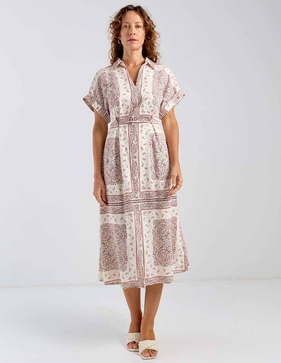 Vestido midi casual para mujer 2